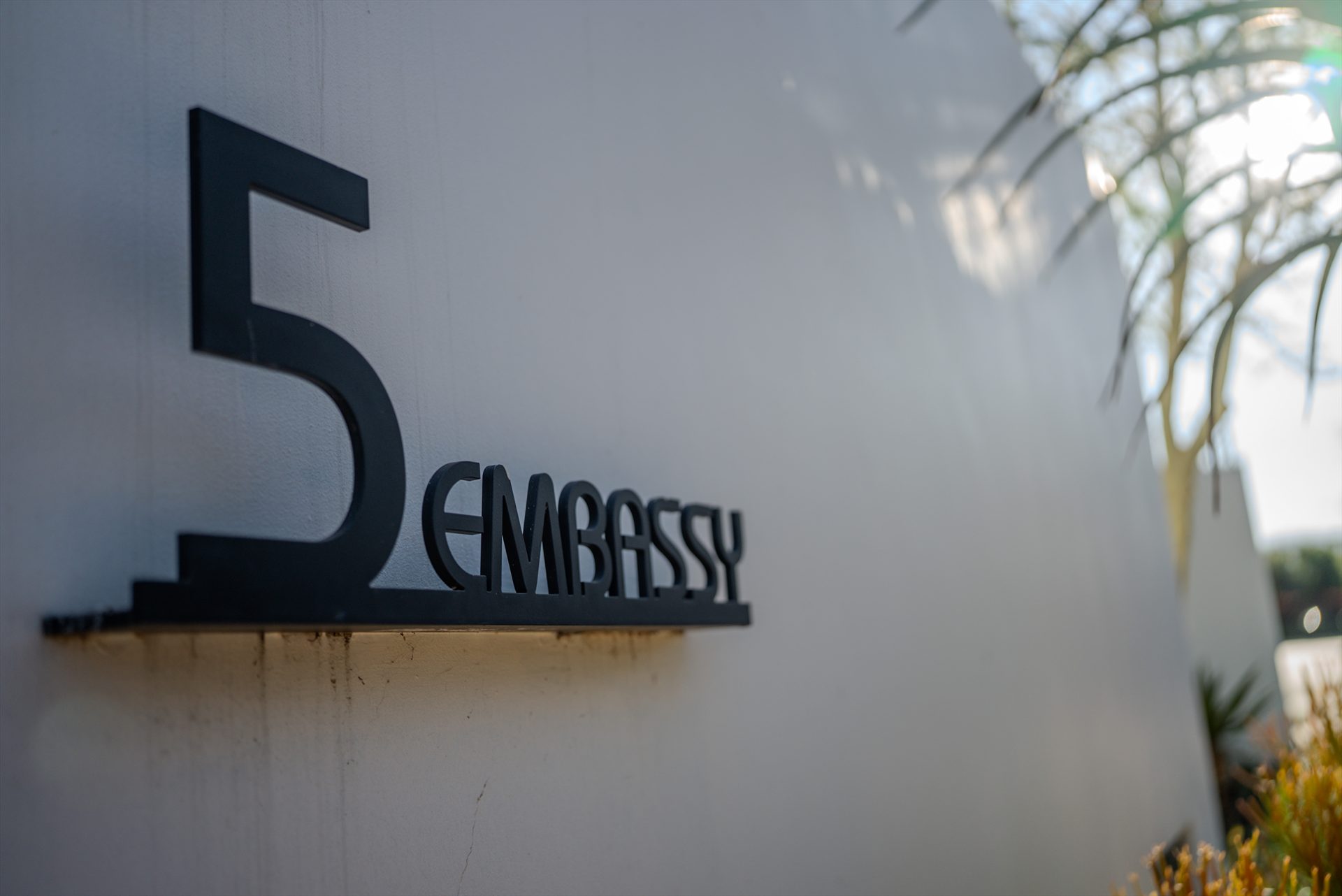 Embassy — entrance detail
